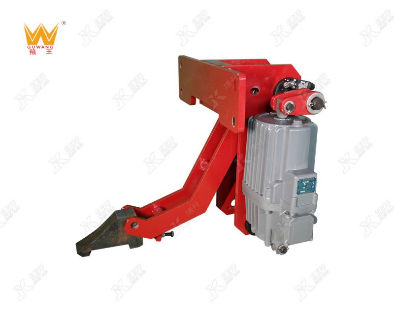 Electric hydraulic wind-proof iron wedge brakes