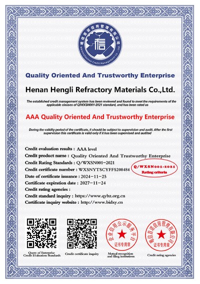 AAA Quality Oriented And Trustworthy Enterprise