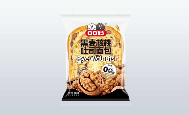 黑麦核桃吐司面包