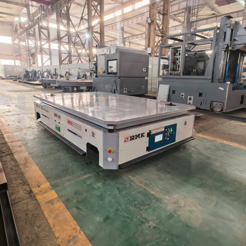 激光导航+磁导航10吨举升式AGV