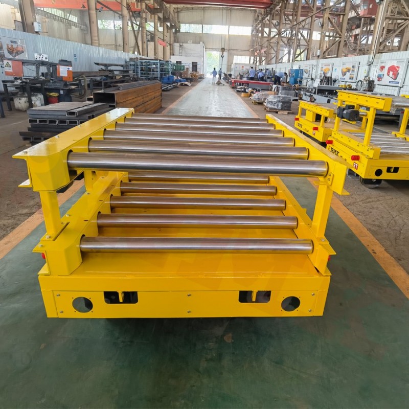 2吨RGV滚筒输送线轨道小车