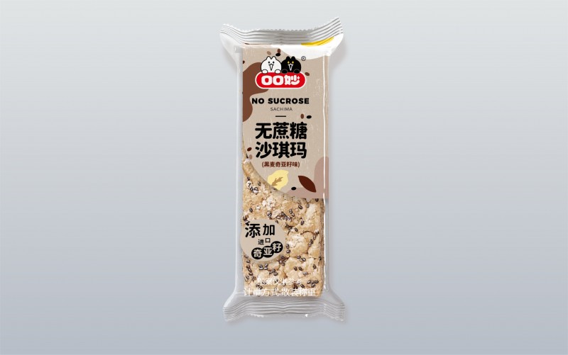 无蔗糖沙琪玛（黑麦奇亚籽味）