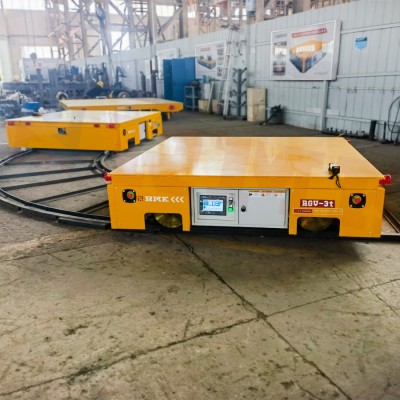 弧形軌道3噸電纜卷筒供電RGV自動(dòng)化軌道車 非標(biāo)定制自動(dòng)充電