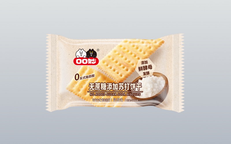 无蔗糖添加苏打饼干（奶盐味）