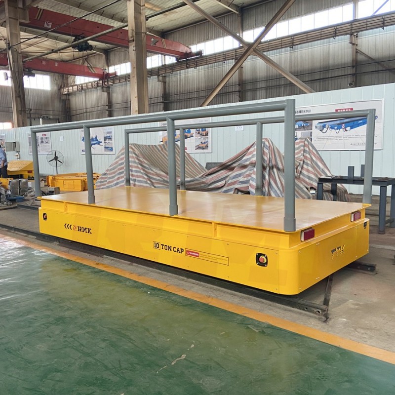 钢材料运输制型电动轨道车