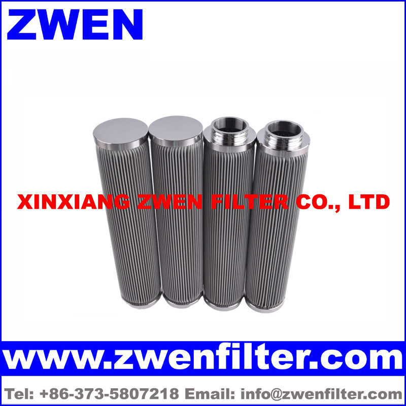 Pleated Stainless Steel Filter Element