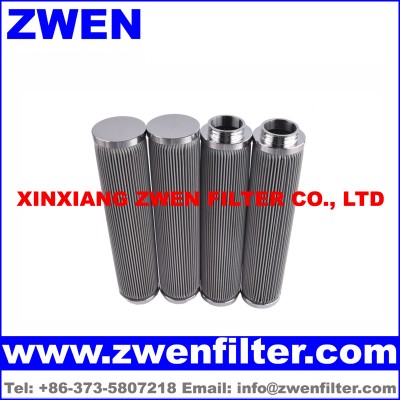 Pleated Stainless Steel Filter Element