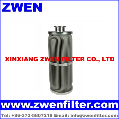 Pleated SS Filter Element