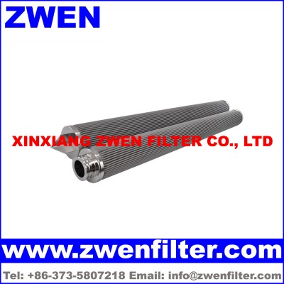 Pleated Wire Cloth Filter Cartridge