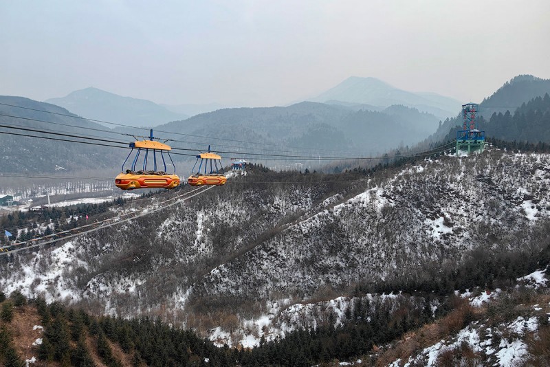 法台山空中飞艇