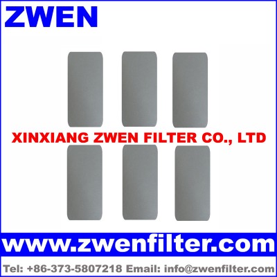 Hastelloy Sintered Powder Filter Sheet