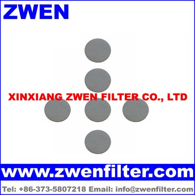 Hastelloy Sintered Powder Filter Disc