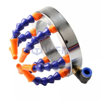 Engraver spray ring