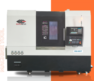 CNC刀塔尾座斜轨数控机床HQ-600T