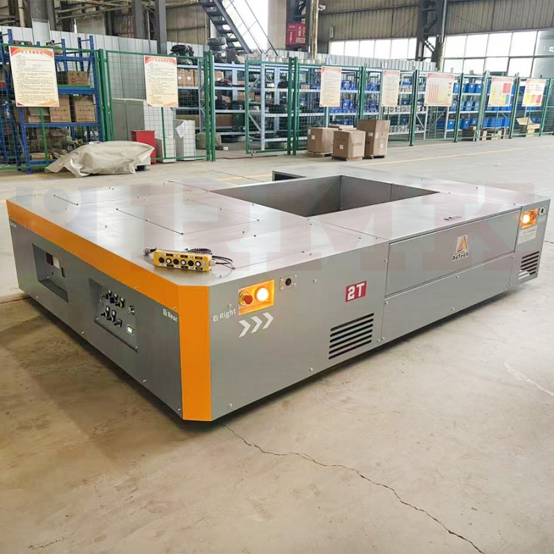 睿迈科2吨模具涂料卷料转运无轨地平车 厂区车间搬运车 可定制