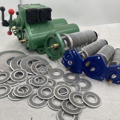 双筒过滤器SPL-80X不锈钢网片式滤油器滤芯