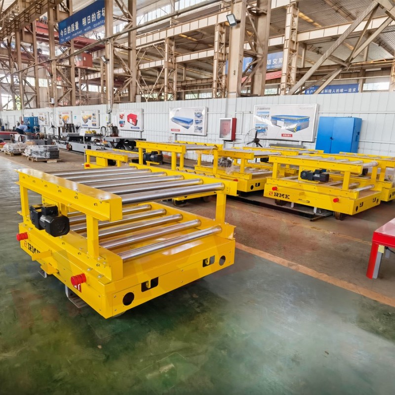 2吨RGV滚筒输送线轨道小车