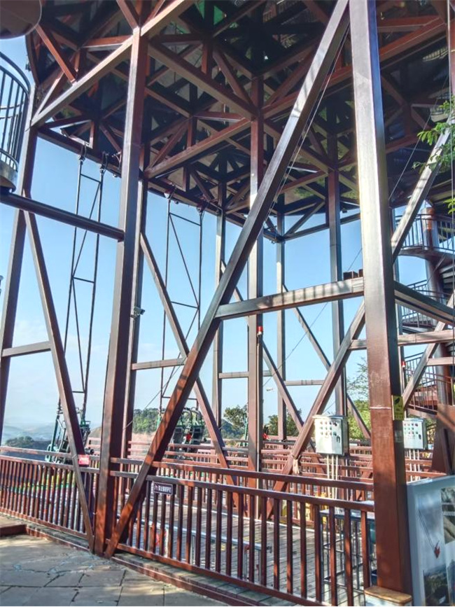 新世纪游乐湖南郴州高空秋千项目 新世纪游乐湖南郴州高空秋千项目