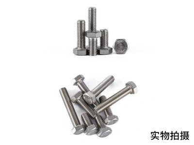 DIN933 304不锈钢外六角螺栓（全牙）