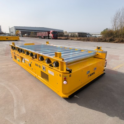 5吨滚轮AGV 激光导航磁条导航 自动搬运无轨车 滚筒装置