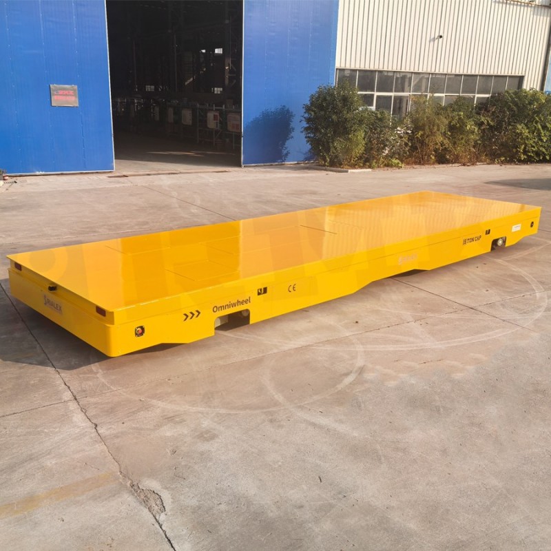 睿迈科RMK 电动地平车 万向横移全向蓄电池15吨车间过跨车