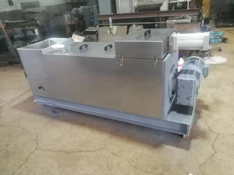 羊毛羊皮羊尾混合物螺旋壓榨機超快脫油分離機