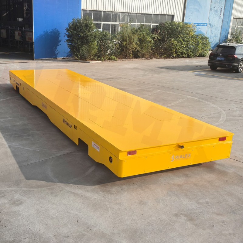 睿迈科RMK 电动地平车 万向横移全向蓄电池15吨车间过跨车