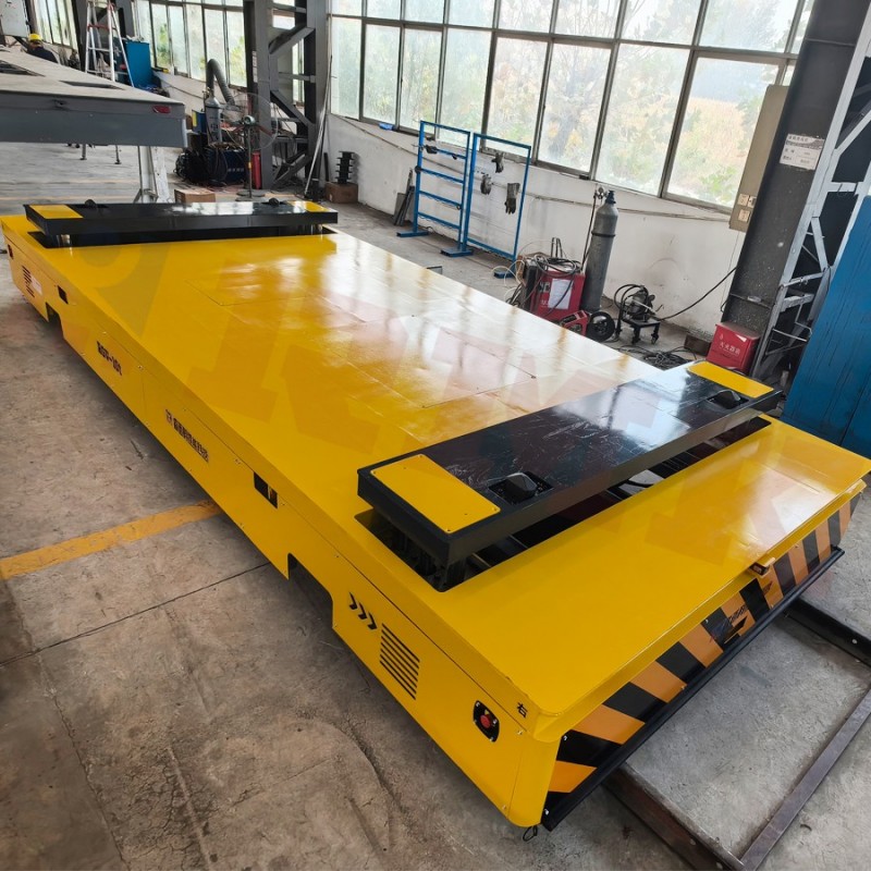 睿迈科 10吨RGV轨道电动平车 地平车 定制自动化纵横移动工位对接