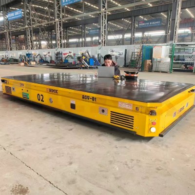 睿迈科RMK agv智能搬运机器人 AGV电动平车 潜伏式8吨台面举升