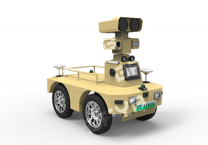 “智安巡护者”机器人