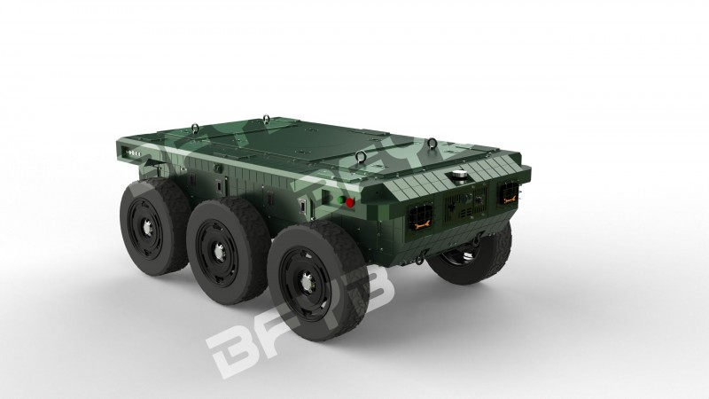 越野型无人平台