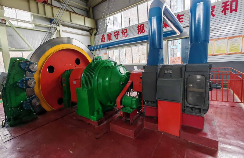 JKMD-3×4PI多绳摩擦矿井提升机