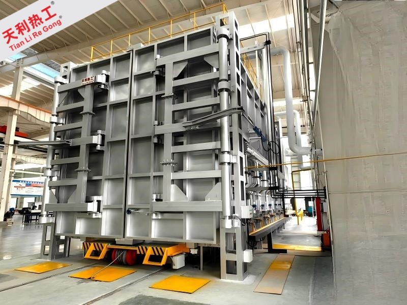 可变容变径台车式燃气热处理炉