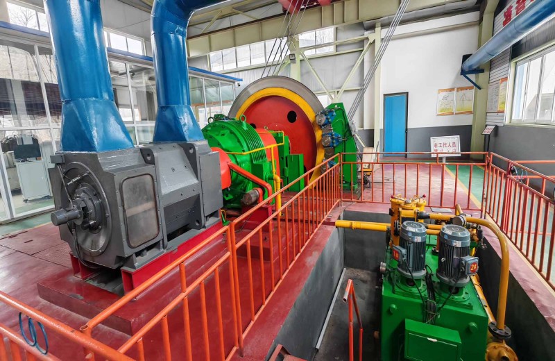 JKMD-2.25×4PI多绳摩擦提升机