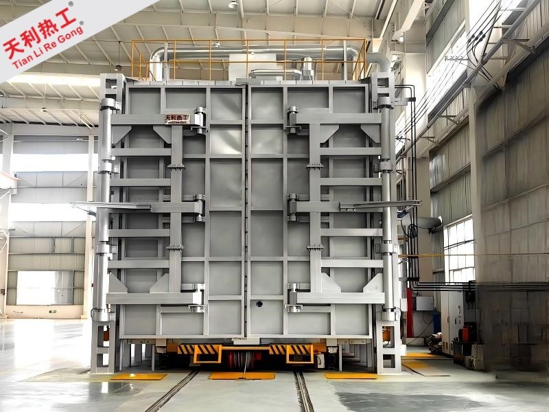 可变容变径台车式燃气热处理炉