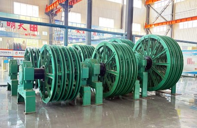 多绳摩擦式提升机天轮