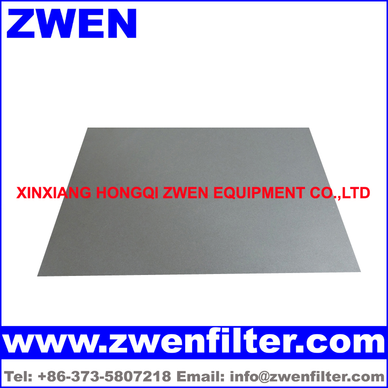 316L Sintered Powder Filter Plate