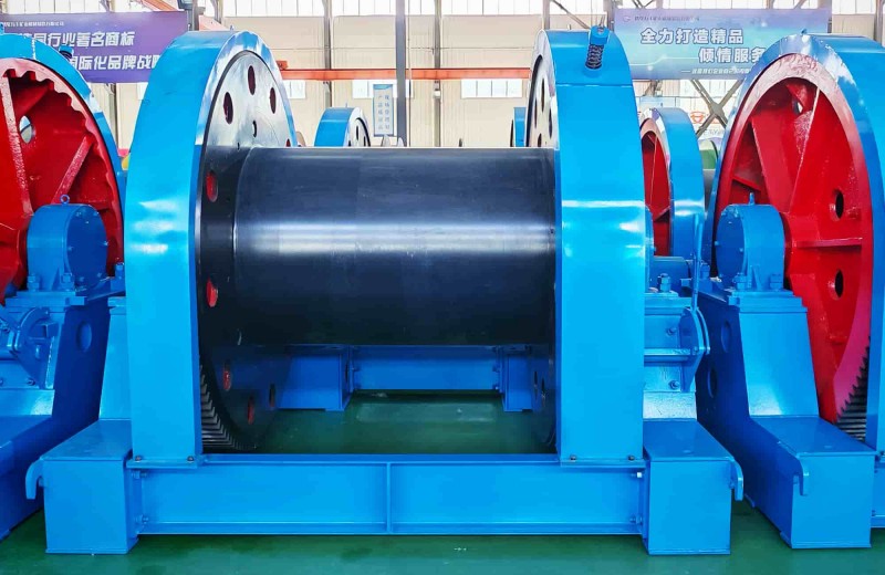 JZ-10/800凿井绞车（拖闸）