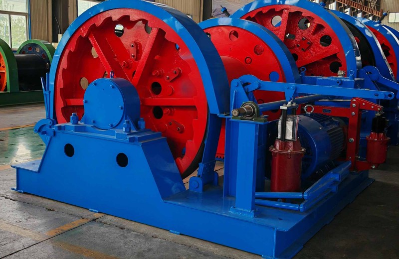 JZ-5/400凿井绞车（拖闸）