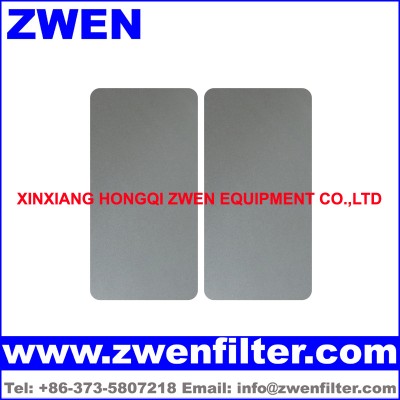 Titanium Sintered Powder Filter Sheet