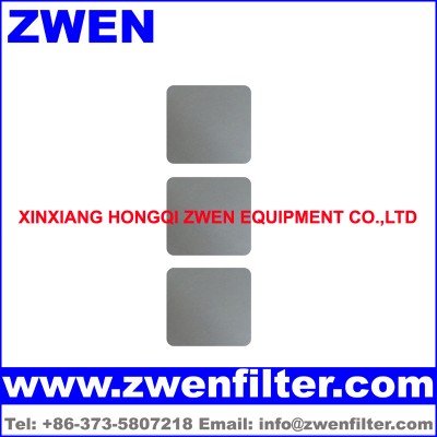 Monel Sintered Powder Filter Plate