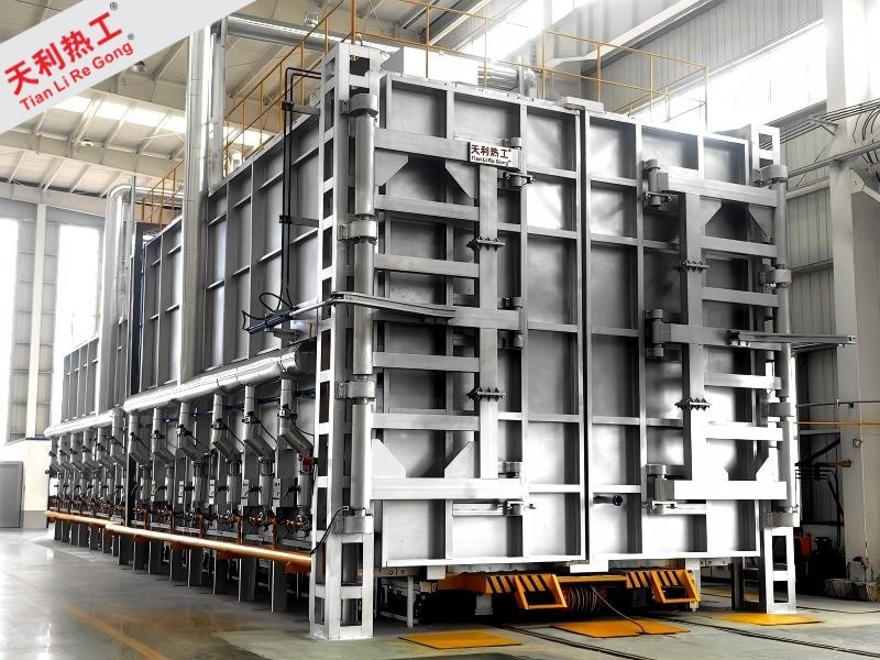 可变容变径台车式燃气热处理炉