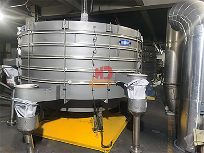 5层圆形摇摆筛 玻璃微珠物料筛分