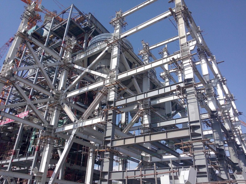 塔吉克斯坦杜尚别电厂主厂房