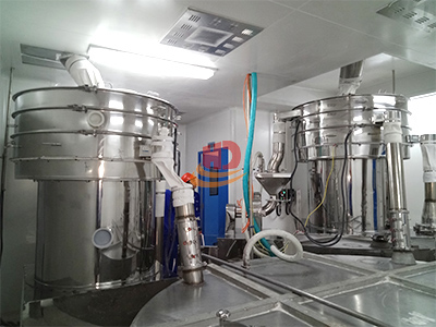 三次元旋振筛 中药粉筛分