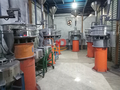 超声波旋振筛 电池材料 负极材料筛分