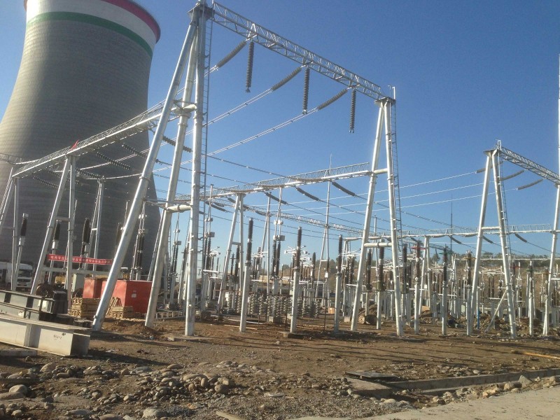 塔吉克斯坦杜尚别电厂主厂房