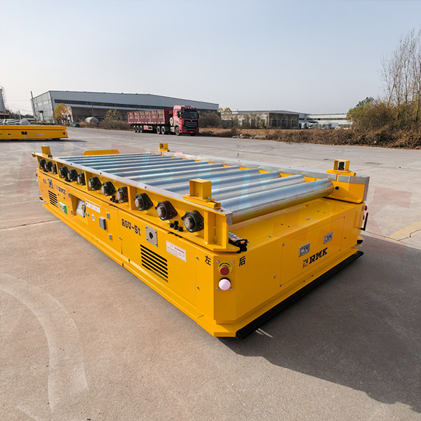 5吨滚轮输送带AGV