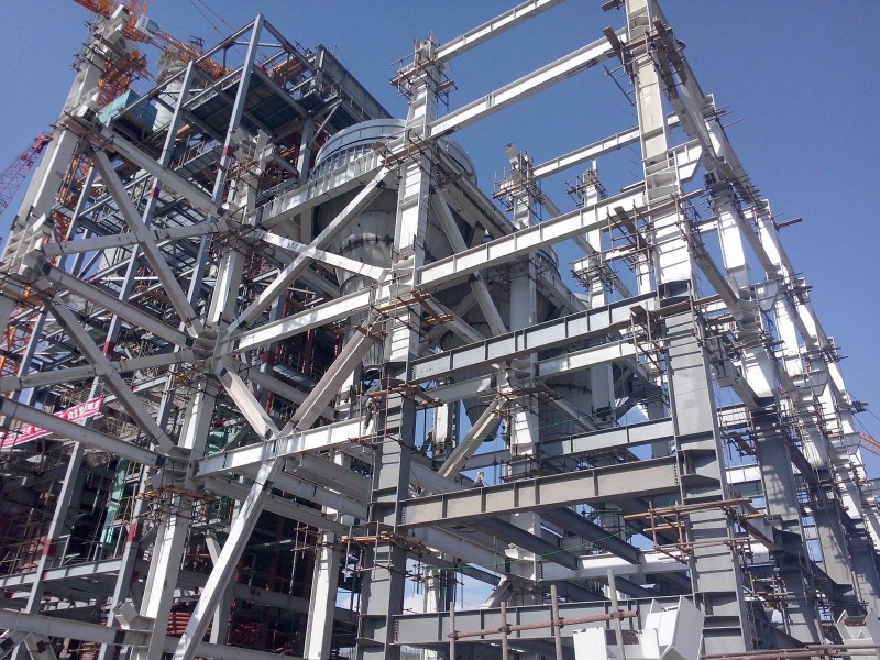 塔吉克斯坦杜尚别电厂主厂房