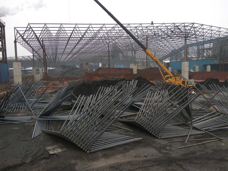 山西中升料场封闭工程